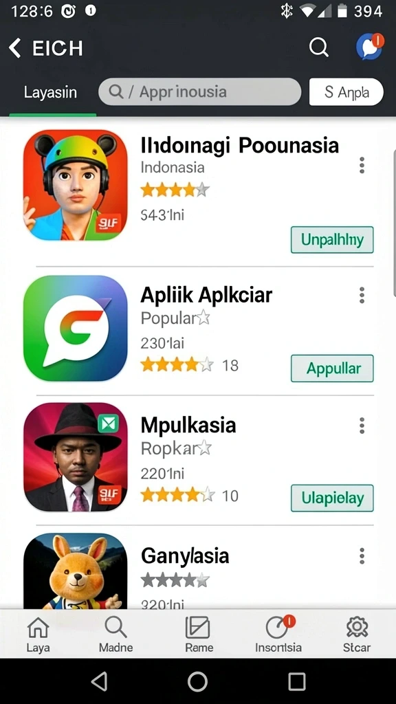 Menikmati tayangan favorit dengan fitur streaming langsung.