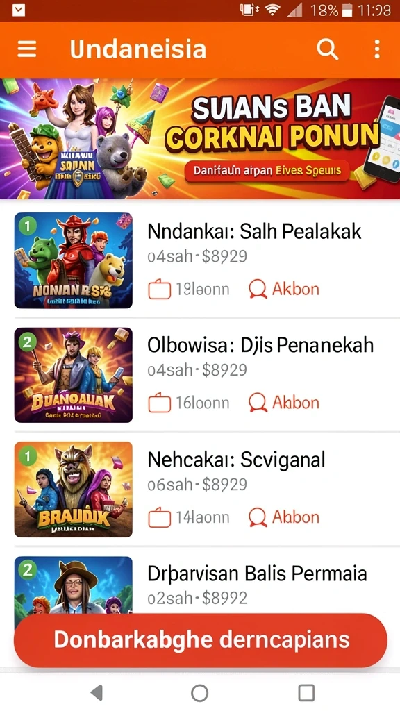 Sistem hadiah yang menguntungkan pemain.