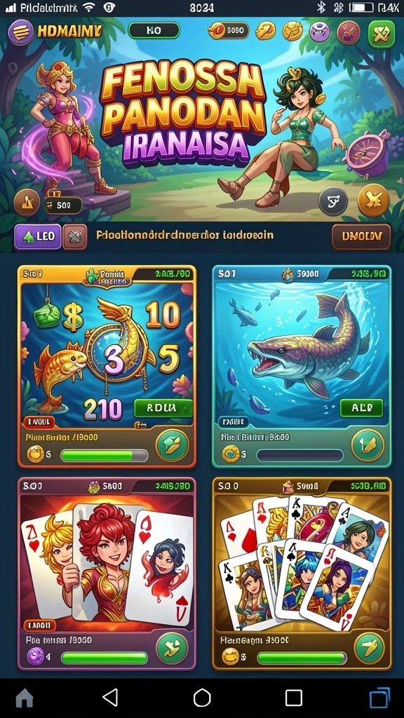 Berbagai pilihan tema permainan slot yang menyenangkan.