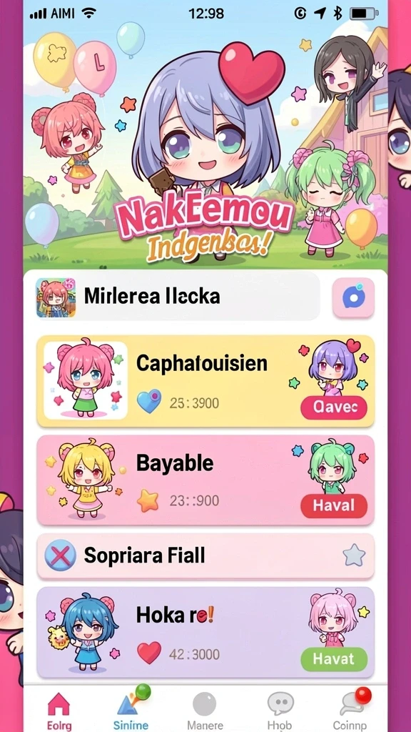 Tampilan utama aplikasi 99LUCK99 yang menarik.