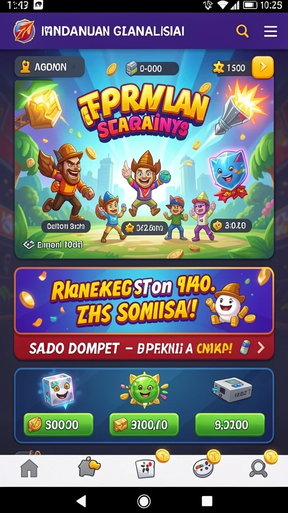 Tangkapan layar menunjukkan pemandangan menakjubkan dari dunia fantasi.