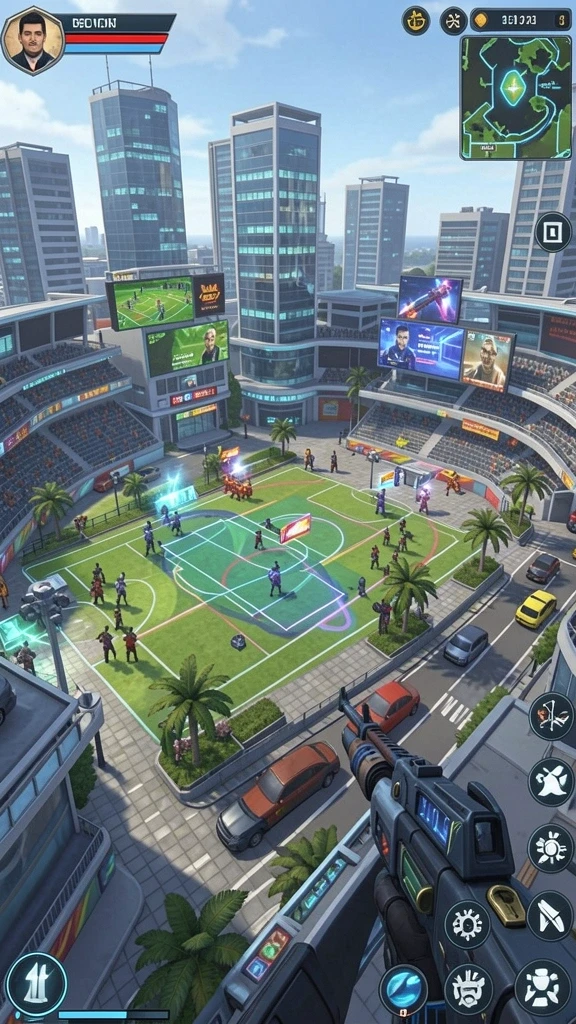 Mode multiplayer yang seru dan kompetitif.