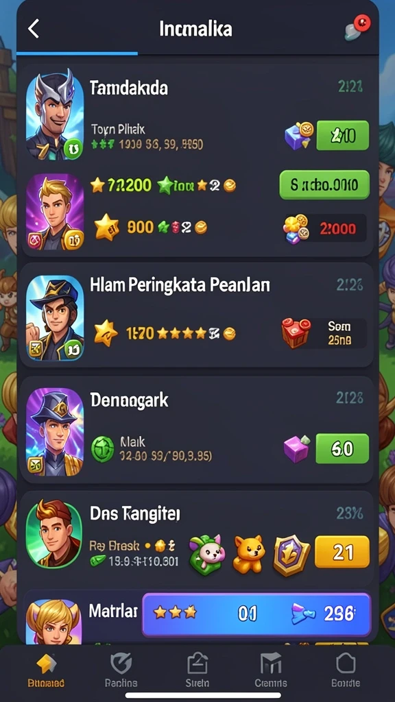Grafis yang menawan dan penuh warna.