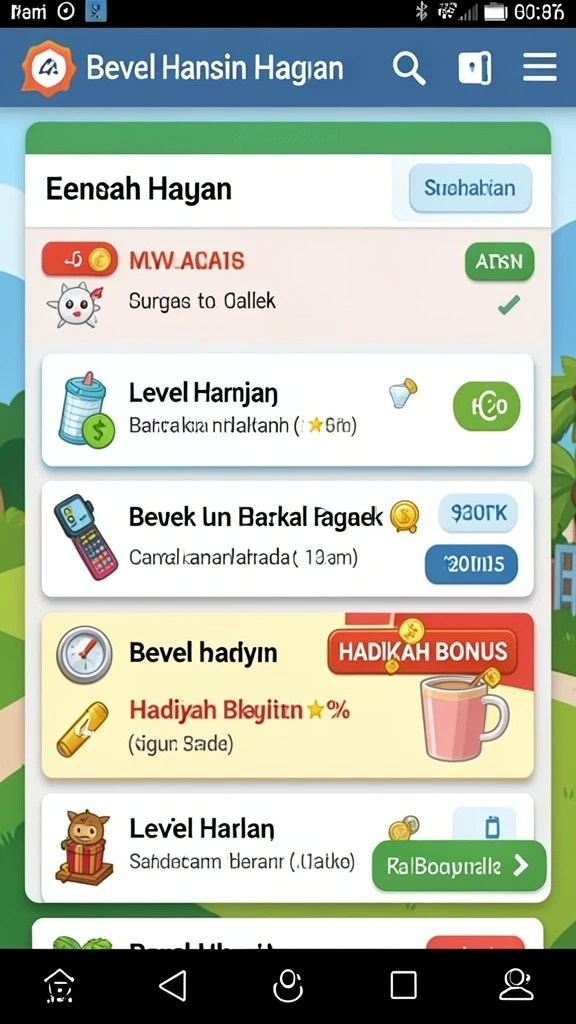 Tampilan grafik yang menakjubkan yang memikat pemain.