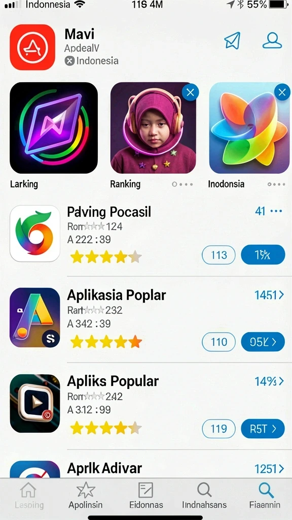 Level permainan yang penuh tantangan dan keseruan.