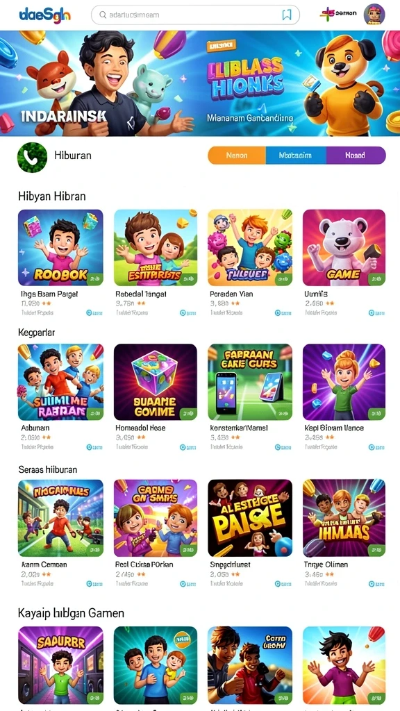 Setiap level dirancang untuk memberikan pengalaman unik.