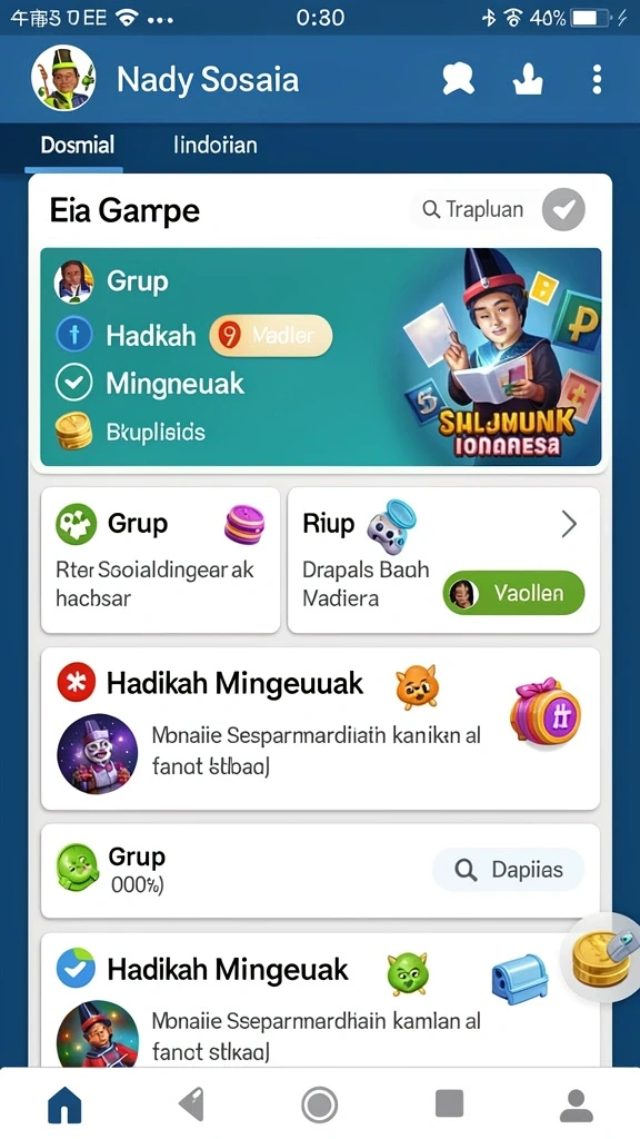 Tangkapan layar pertempuran seru dan strategis.