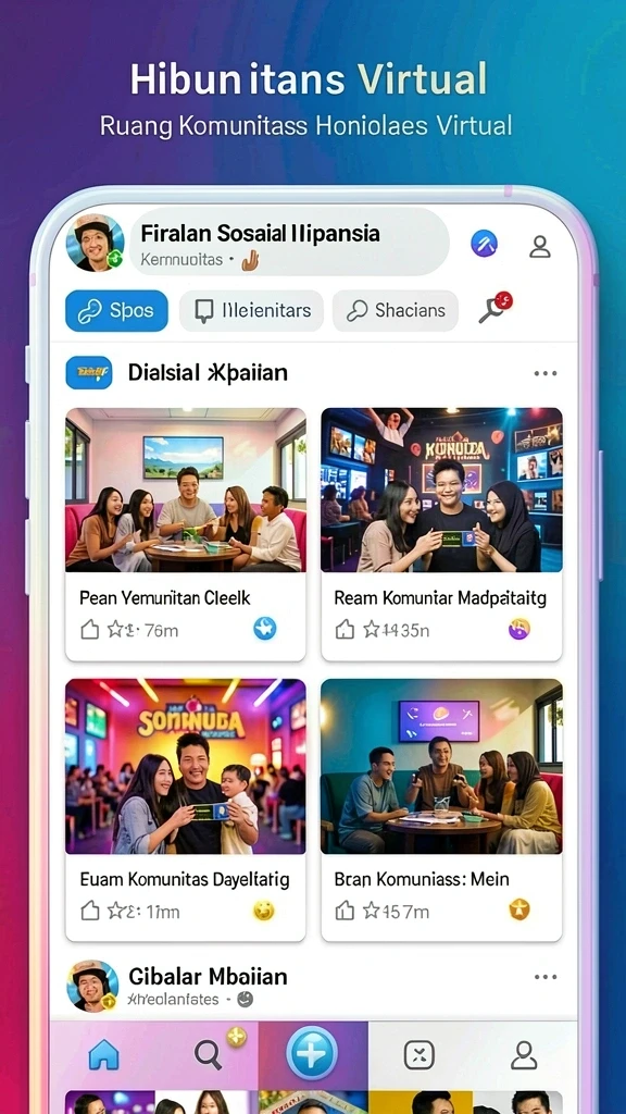 Tampilan antarmuka yang menarik dan mudah digunakan.