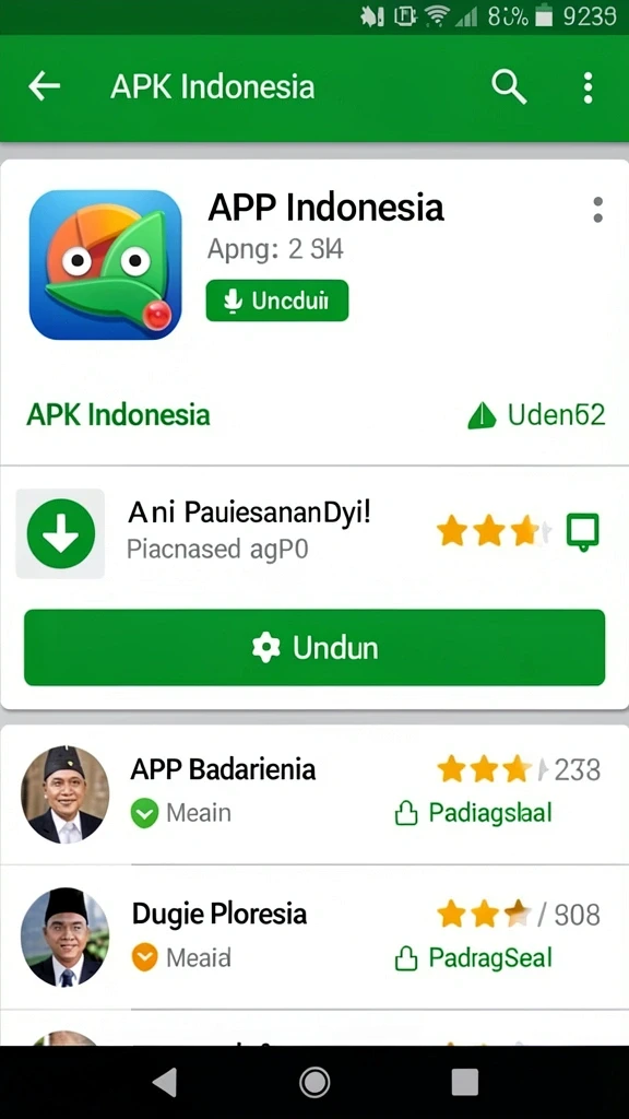 Tampilan antarmuka yang menarik dan mudah digunakan.