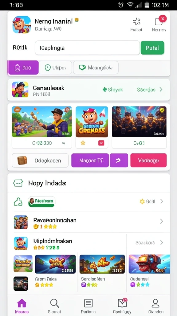 Fitur komunitas untuk interaksi antar pemain.