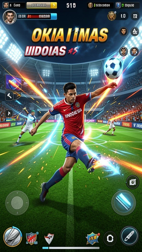 Leaderboards yang menunjukkan skor tertinggi pemain.