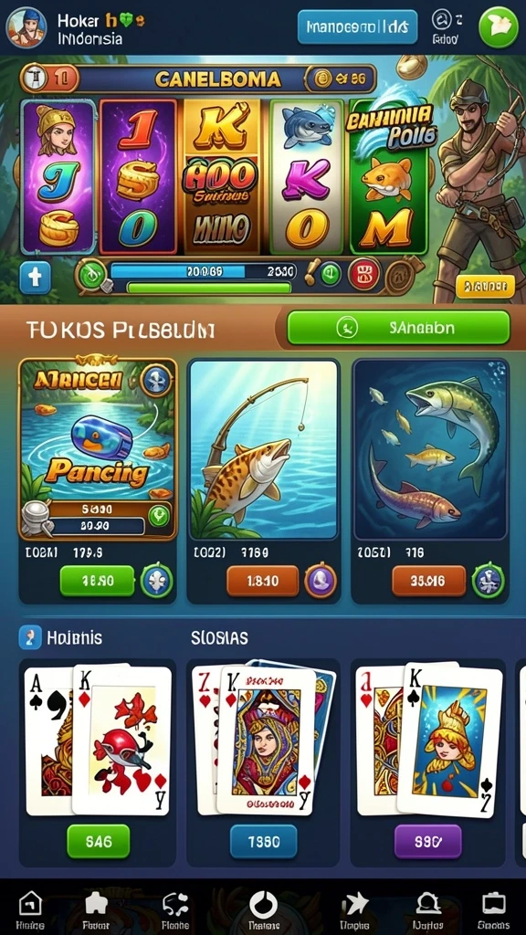 Sistem bonus harian yang menyenangkan untuk pemain.