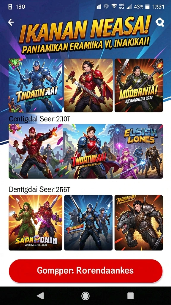Tampilan gameplay HPTOTO yang memukau.