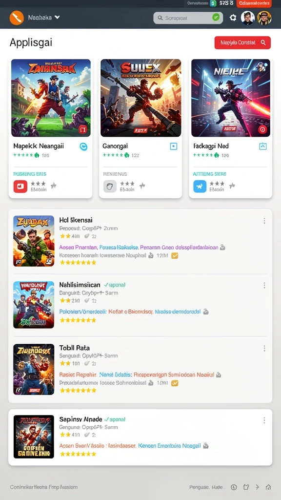 Karakter unik dengan kemampuan berbeda-beda.