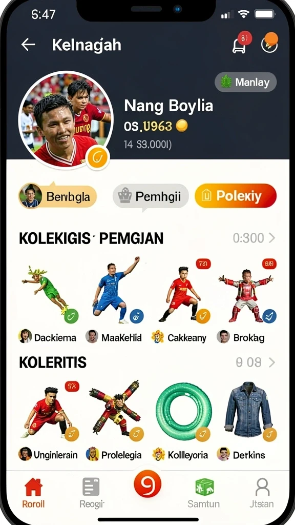 Screenshot menggambarkan interaksi karakter yang menarik dan dinamis.