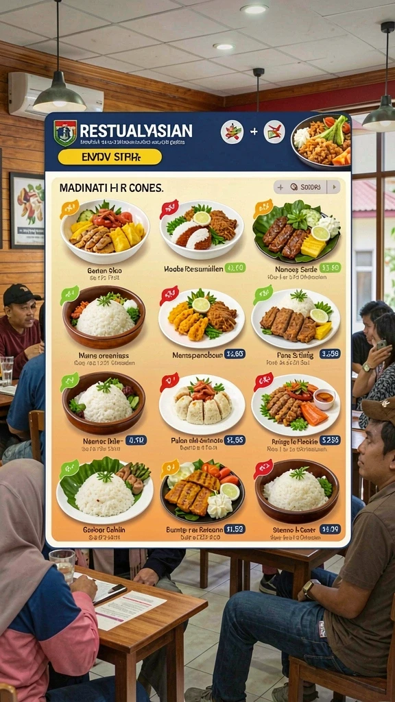 Tampilan antarmuka yang menawan dan mudah digunakan.