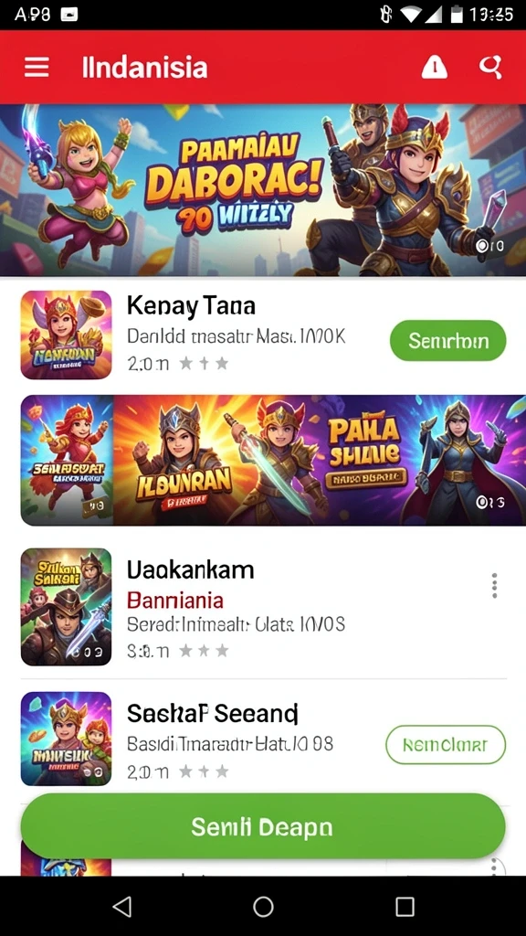 Tampilan antarmuka yang menarik dan mudah digunakan.