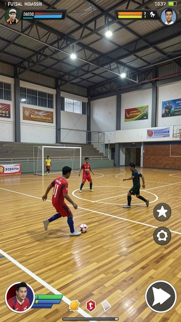 Tampilan antarmuka yang intuitif dan menarik.
