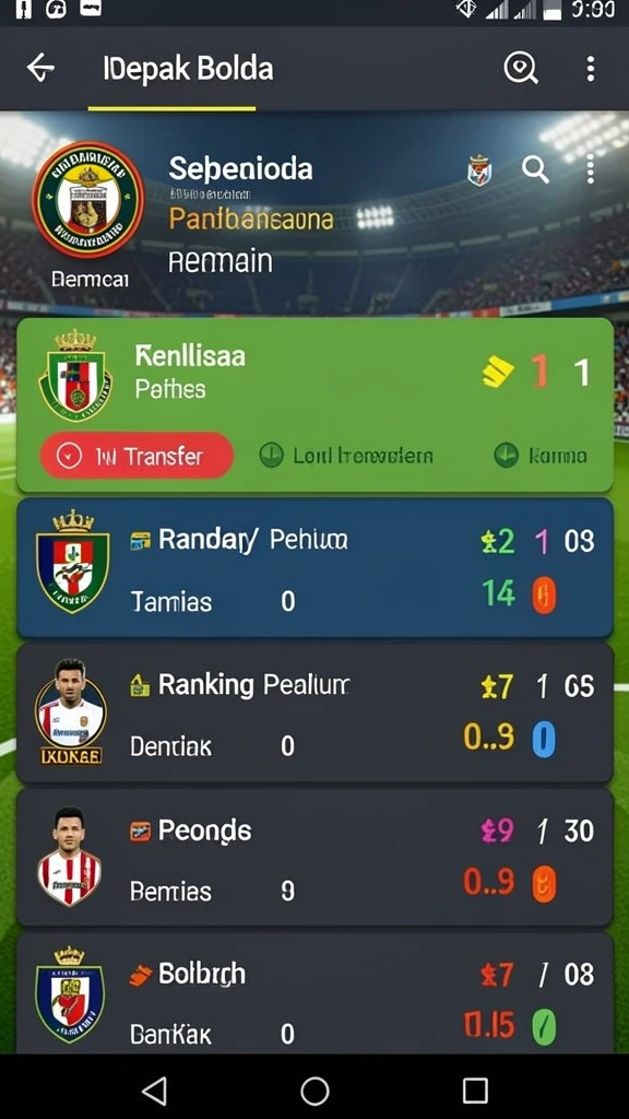 Berbagai karakter unik yang siap dimainkan.
