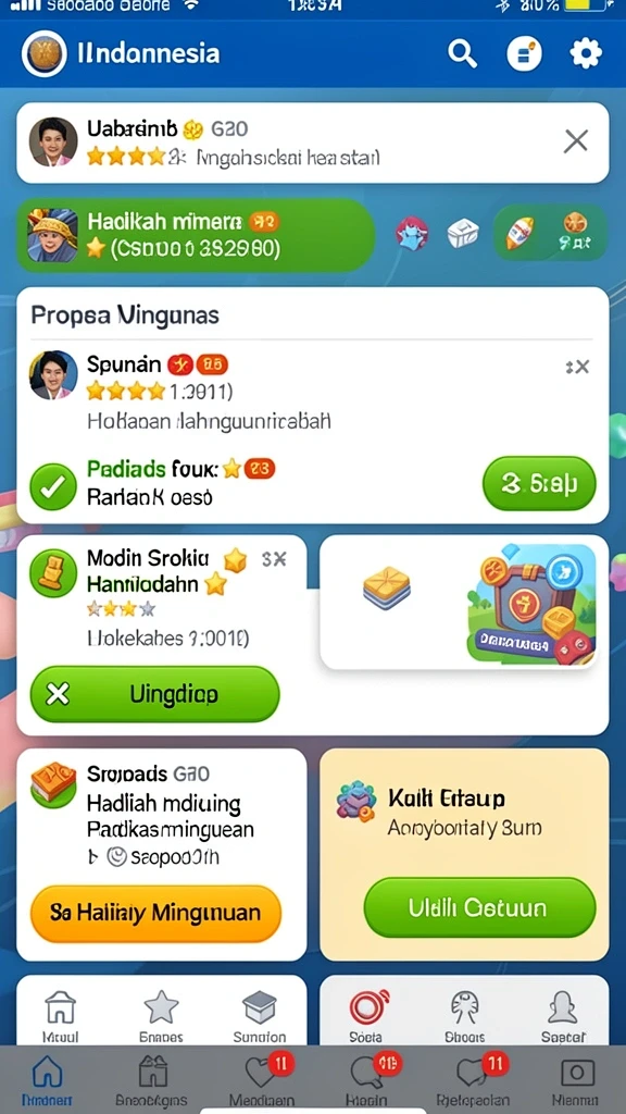 Dukungan pelanggan 24/7 melalui live chat.