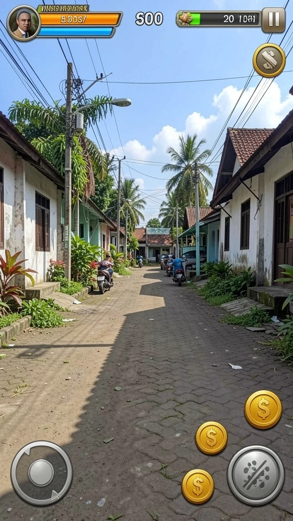 Tampilan awal yang menarik dan memikat.