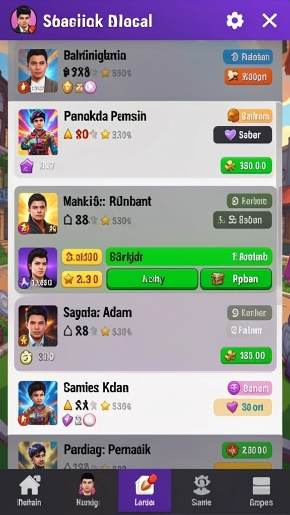 Karakter lucu yang menemani petualangan.