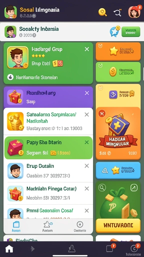 Bonus menarik yang membuat permainan semakin seru.