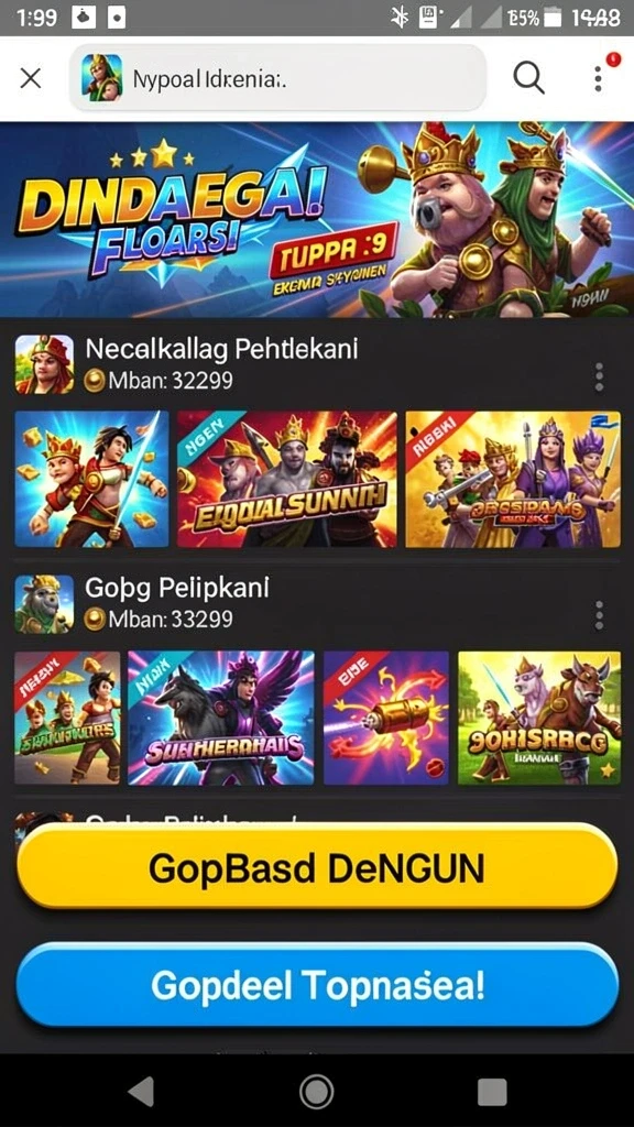 Fitur interaktif dengan NPC yang menarik.