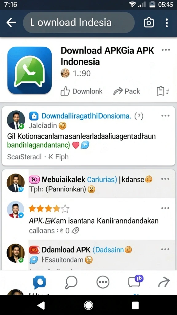 Screenshot misi dengan latar belakang indah yang menawan.