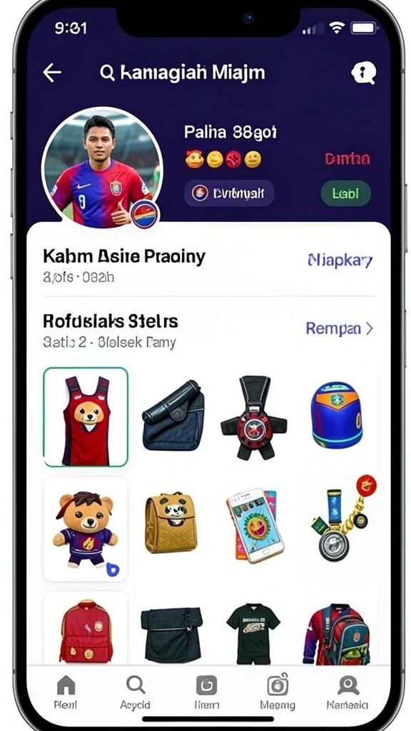 Screenshot 1: Tampilkan karakter utama dalam aksi.