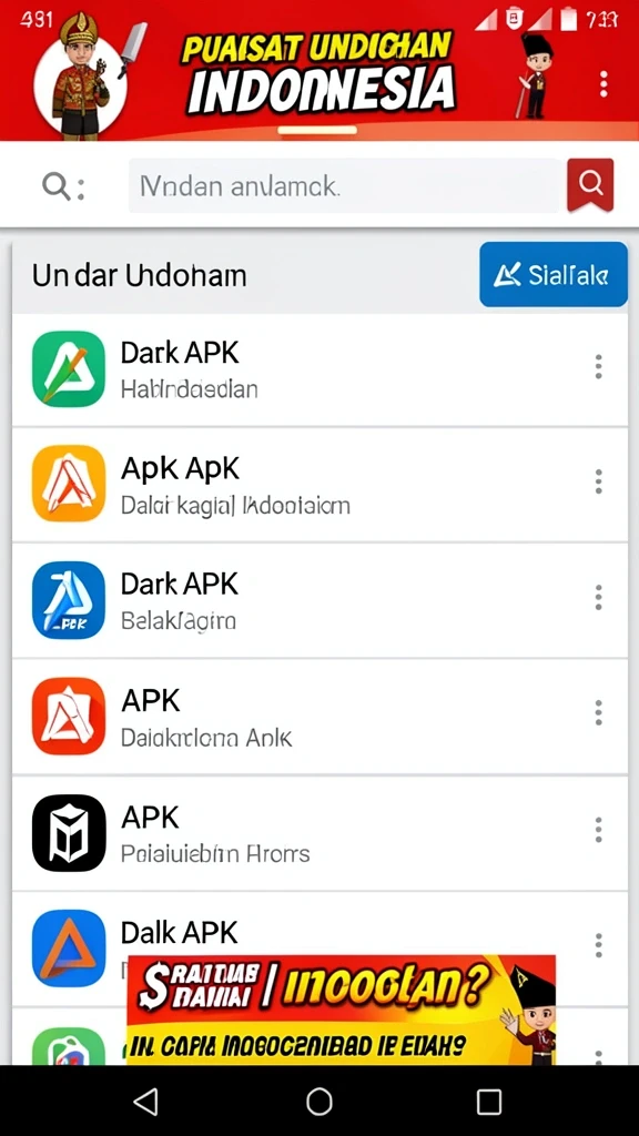 Grafis yang menawan dengan tema yang beragam.