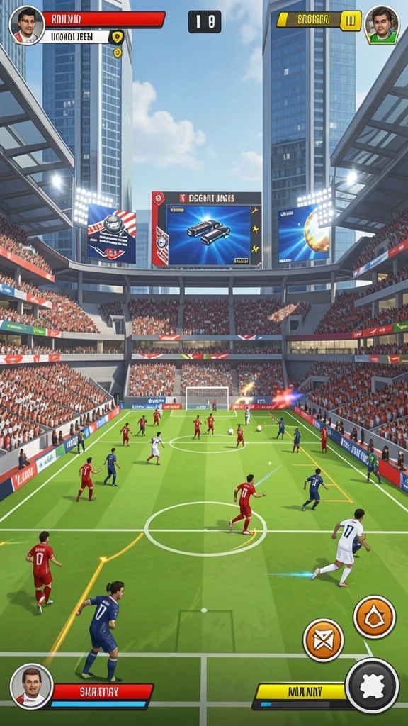Mode permainan multiplayer yang seru dan kompetitif.