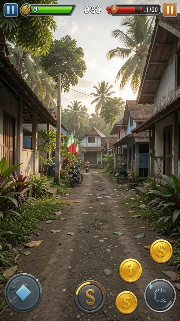 Tampilan antarmuka yang modern dan menarik.