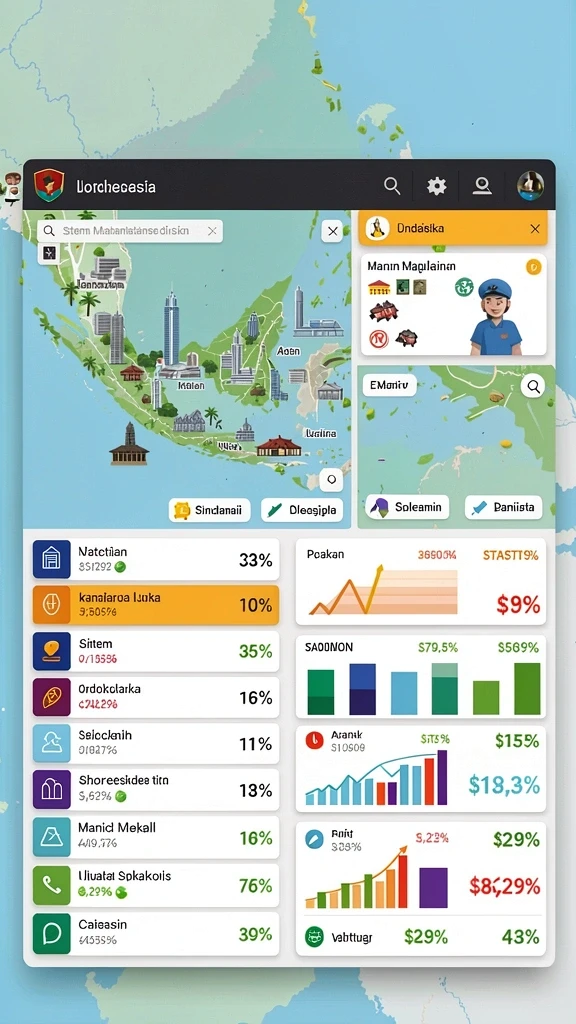 Tangkapan layar dari misi seru di TOPGUN77.