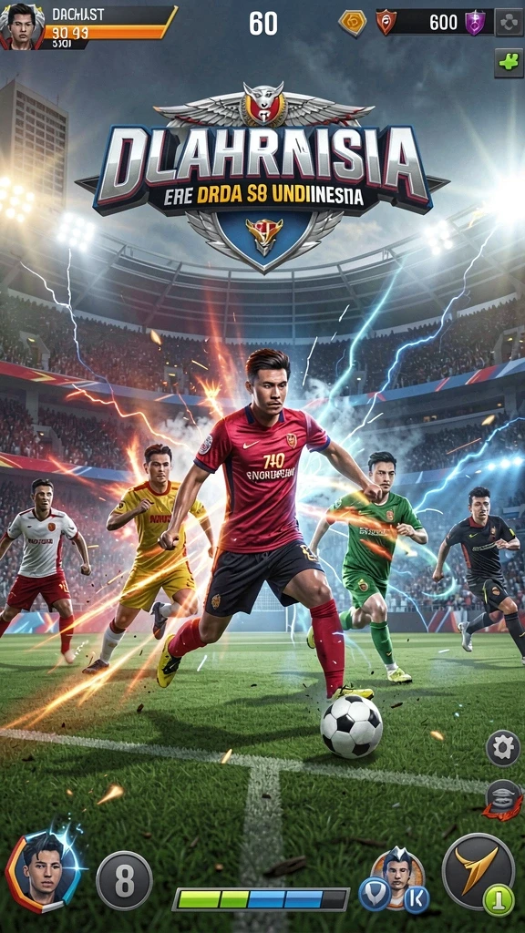 Menampilkan karakter unik yang bisa dimainkan.