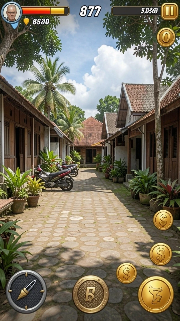 Karakter unik yang bisa disesuaikan sesuai keinginan.
