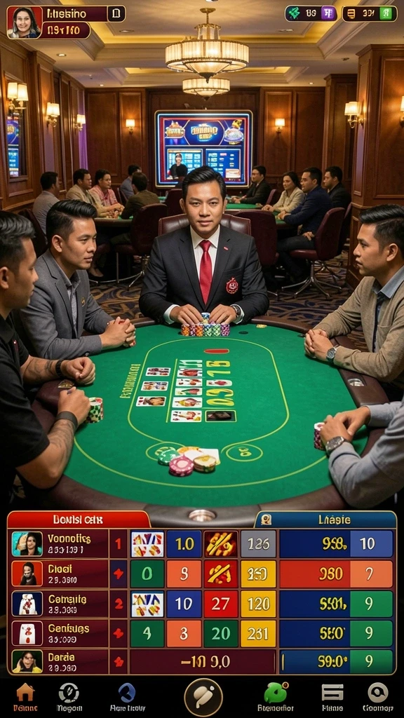 Visual efek serangan yang memukau.